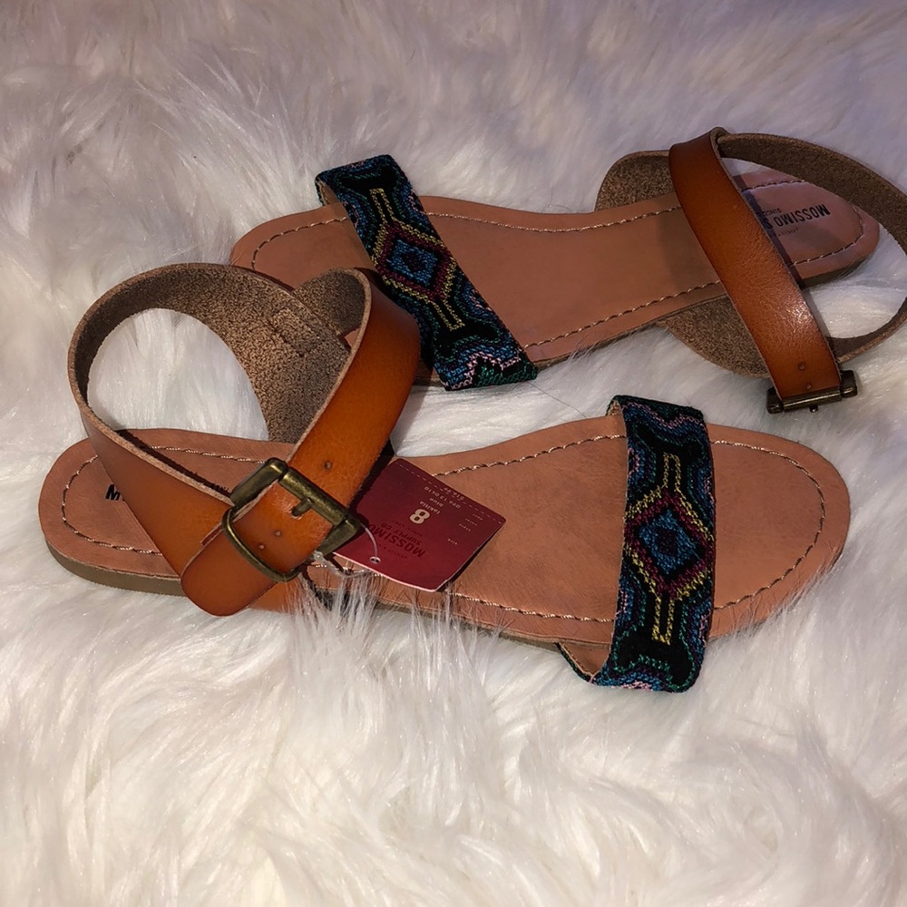 Multicolor gladiator flats - Picture 2 of 3